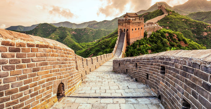 The great wall of china