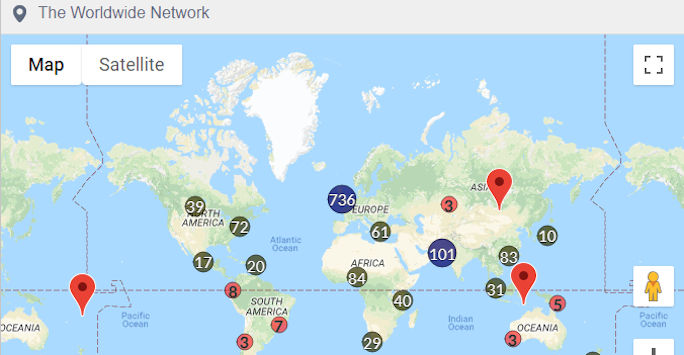 Liverpool Connect user map