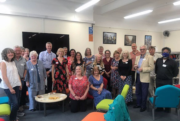 Group photo of reunion attendees