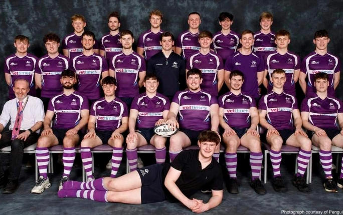 2023 Vet Men's RUFC team photo