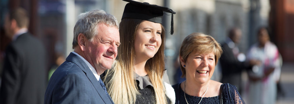 Parents at graduation