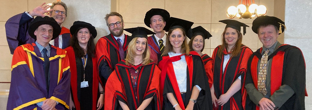 Archaeology, Classics and Egyptology scholars at graduation