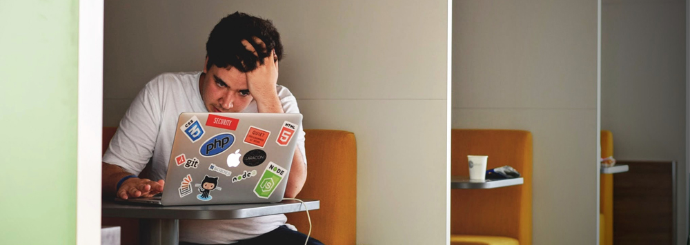 Student with Laptop