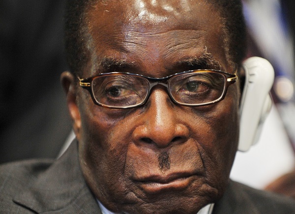 Photo of Robert Mugabe.