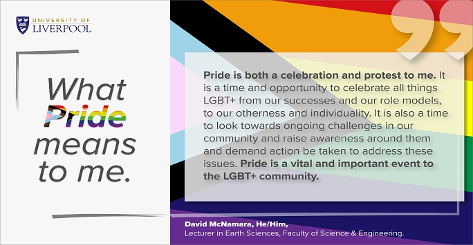 What pride means to me DAVID MCNAMARA