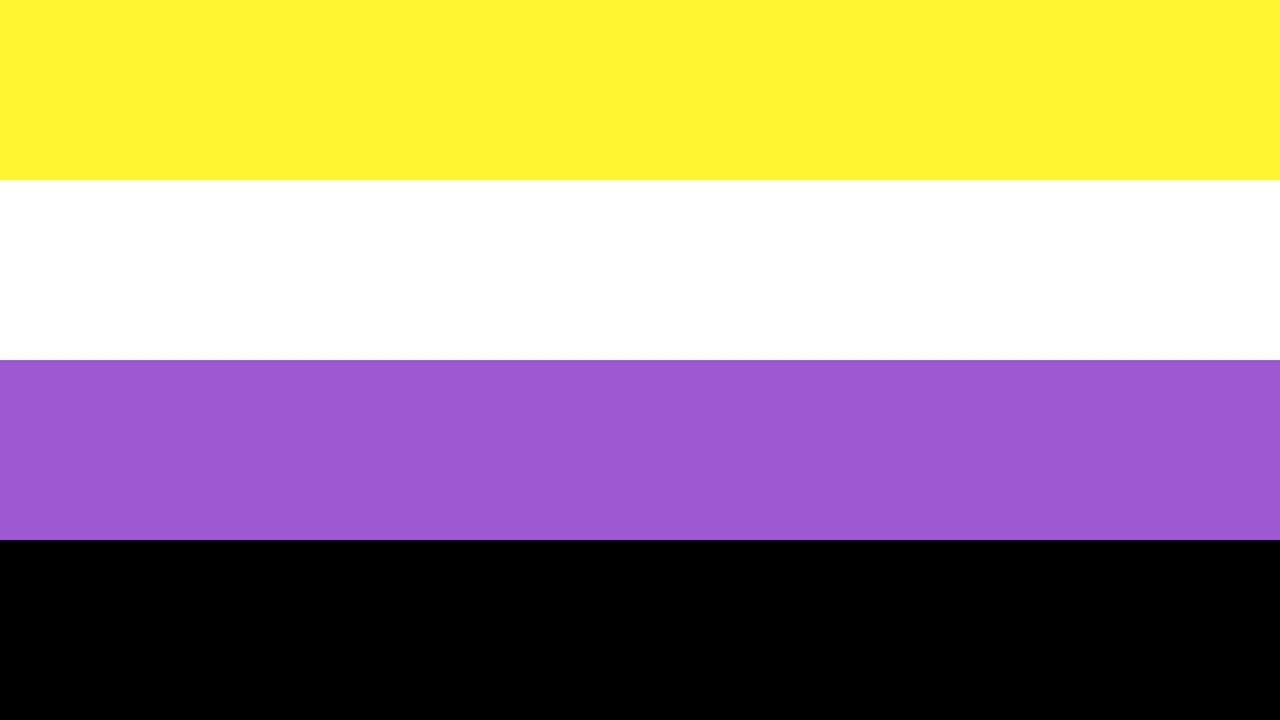 Flag Non Binary