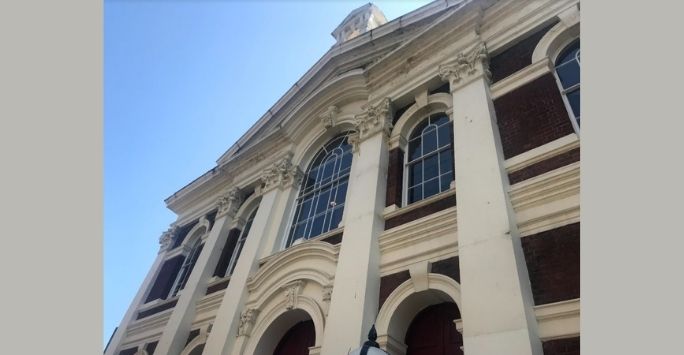 The Old Welsh Chapel on Chatham Street provided a dramatic backdrop for ‘Let Her Witness It’