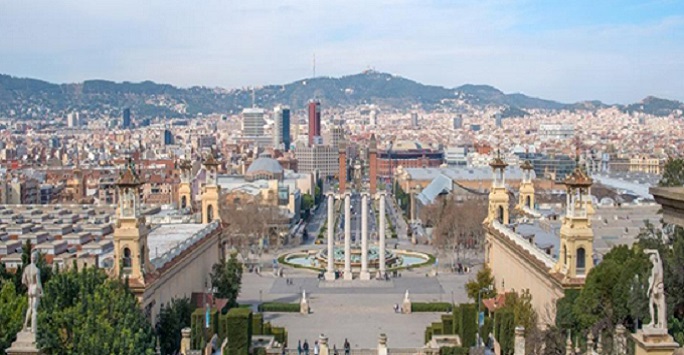 view of Barcelona