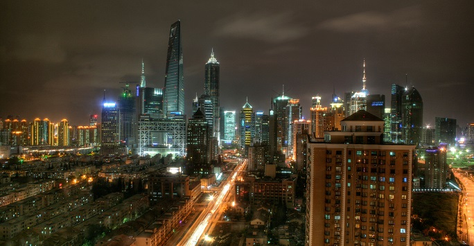 Shanghai night scene