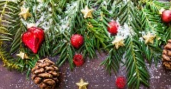 part image of a christmas wreath