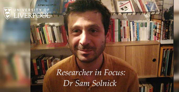 Researcher in Focus - Dr Sam Solnick