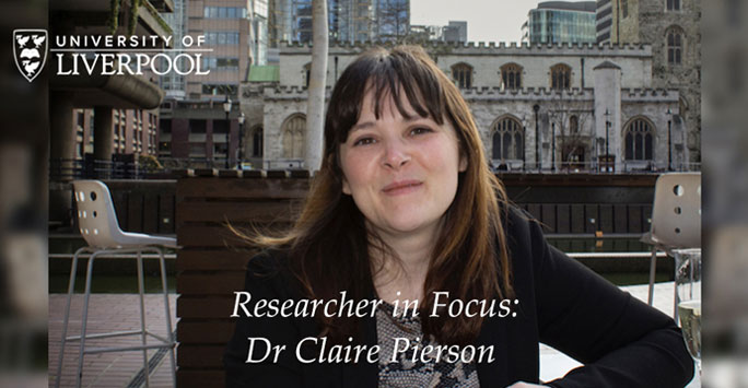 Researcher in Focus: Dr Claire Pierson