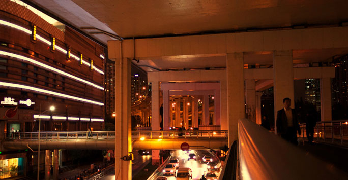 Street at night