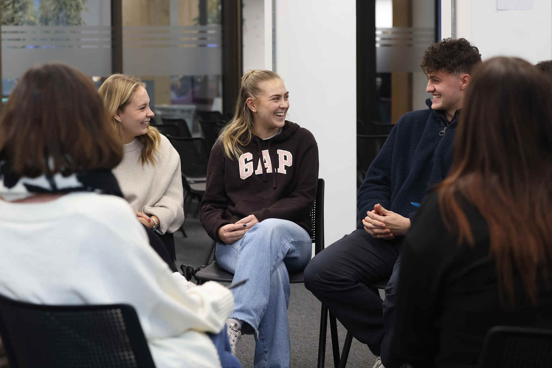 Students in a workshop