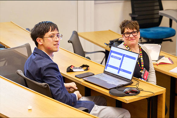 Wei Pin at the British Conference of Undergraduate Research 2024