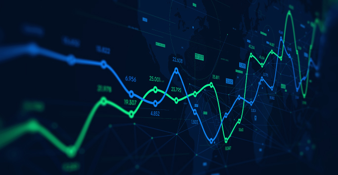 Graphic showing big data