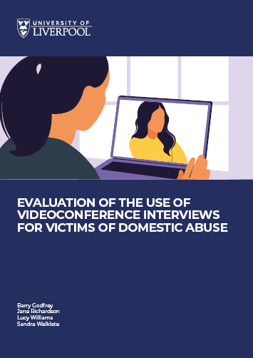 Report graphic of girl being interviewed on Video Call