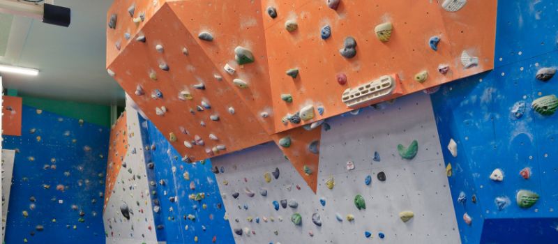 Bouldering wall