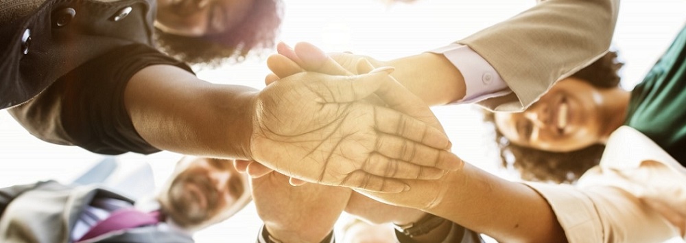 DIVERSITY hands - INTERNATIONAL banner