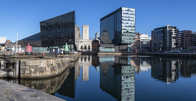 Photograph of Liverpool Waterfront